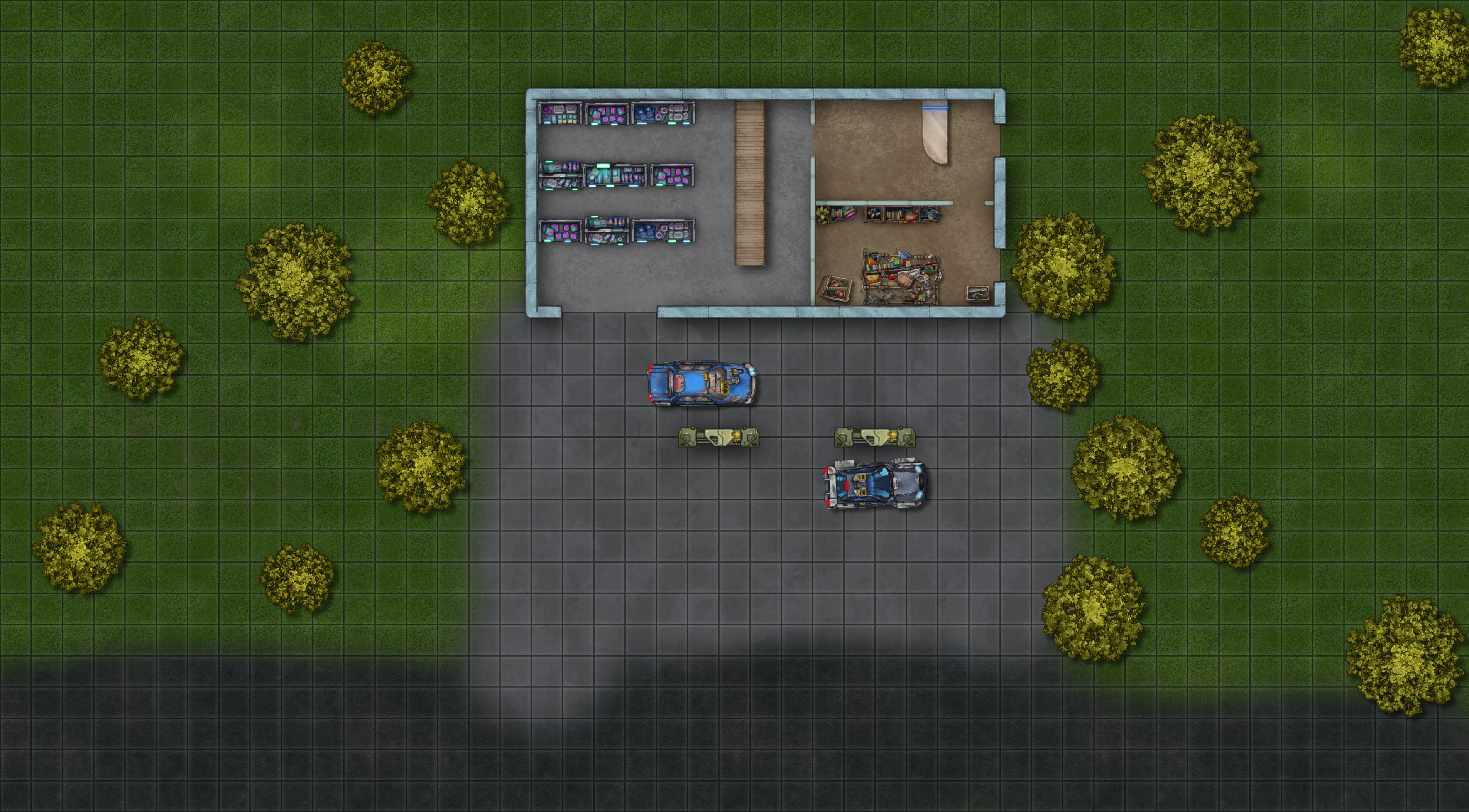 Civilian Petrol Station